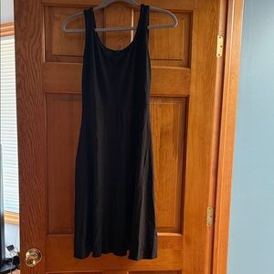 Olivia Rae Black Sleeveless Midi Dress